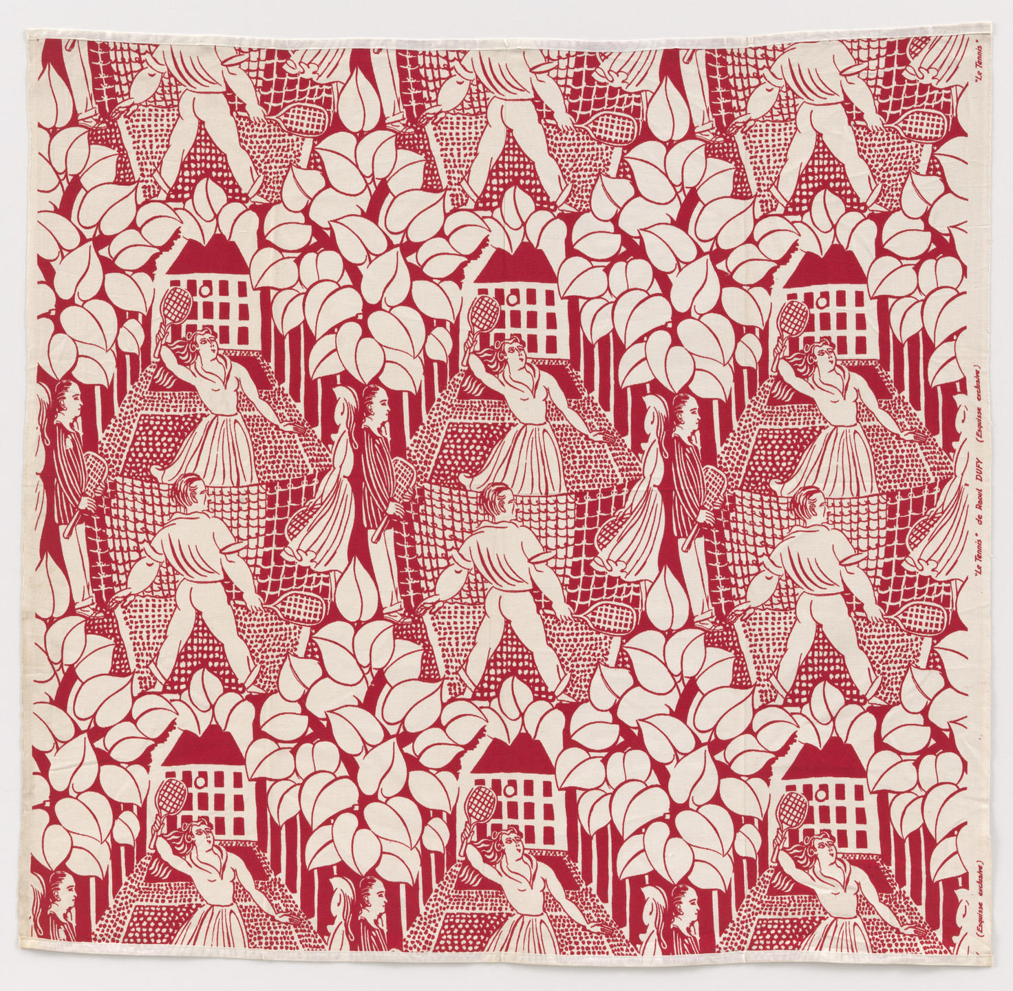Raoul Dufy. Le Tennis textile. c. 1919 | MoMA