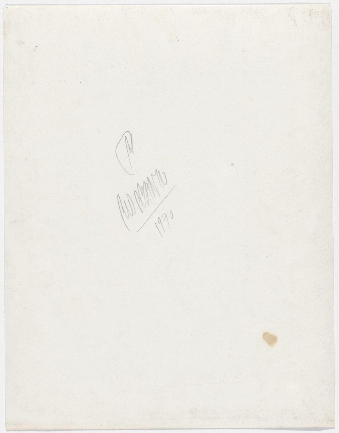 Miguel Rio Branco. Untitled. 1970-72