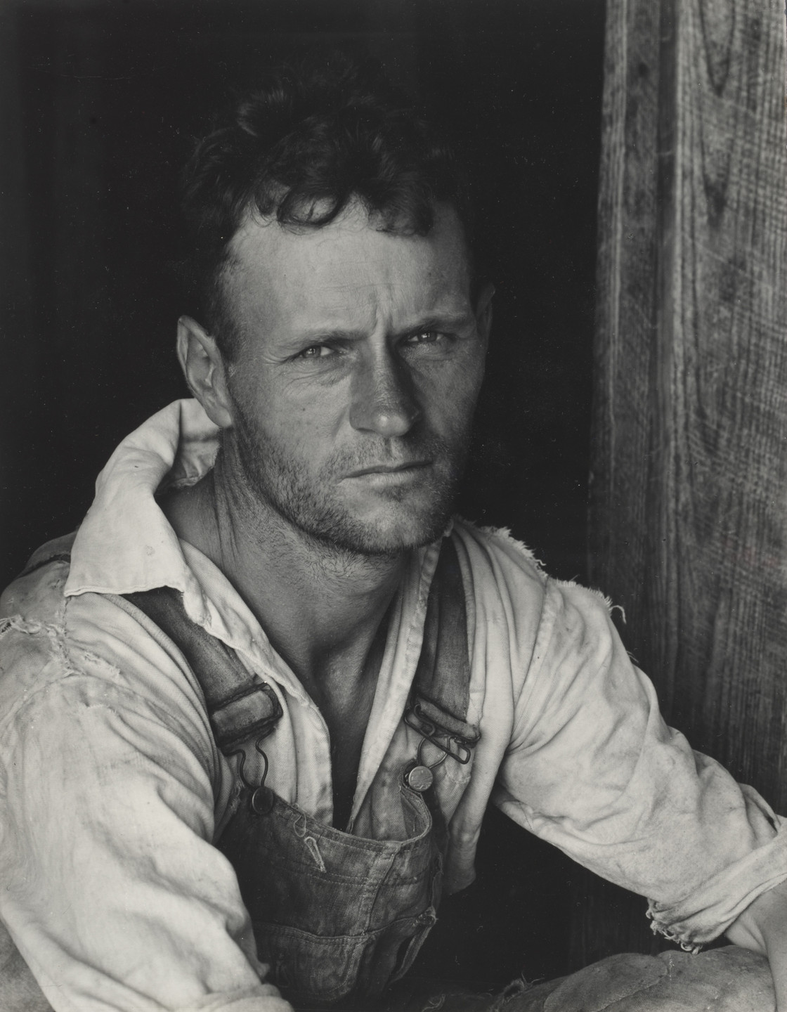 Walker Evans. Sharecropper, Hale County, Alabama. 1936