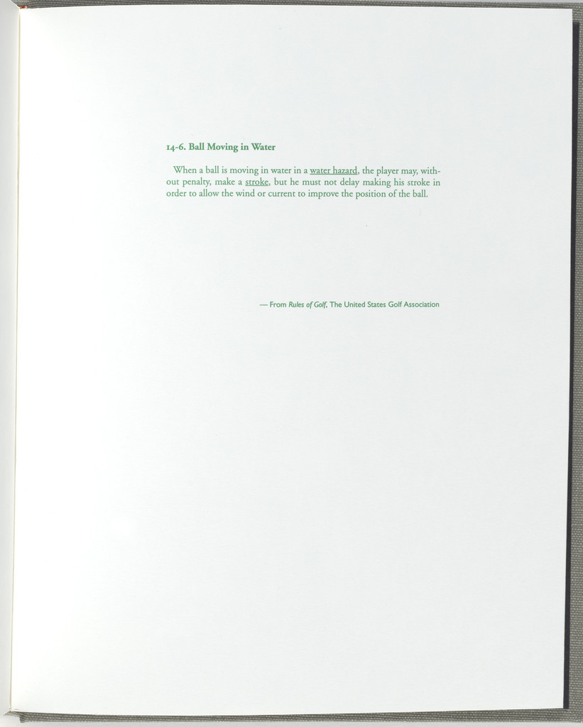 Untitled (page from Sump), Jerome Neuner, 1994