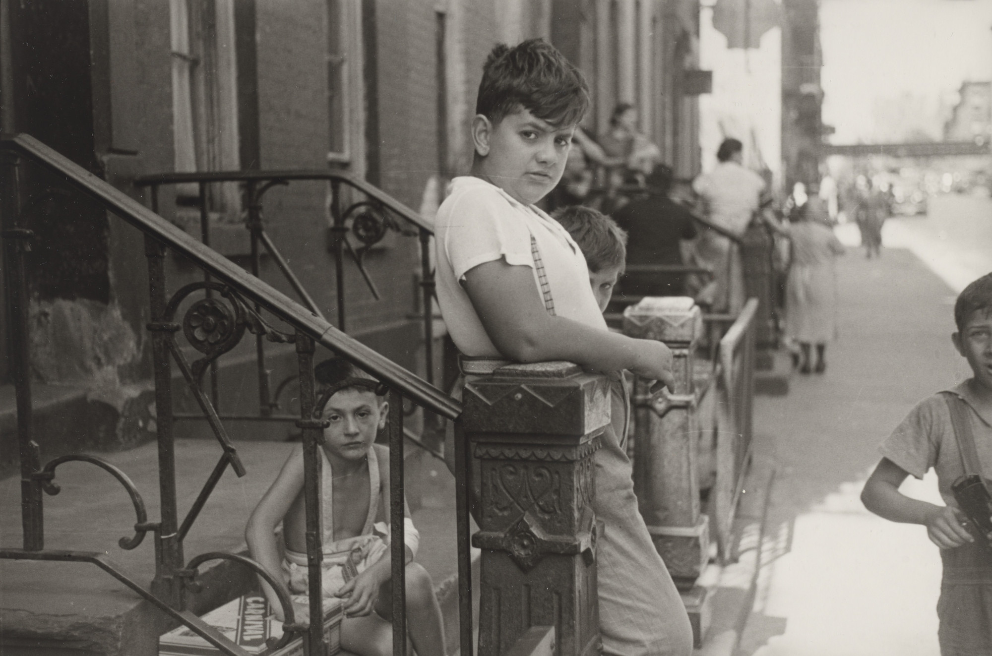 Walker Evans. Street Scene, New York. 1938 | MoMA