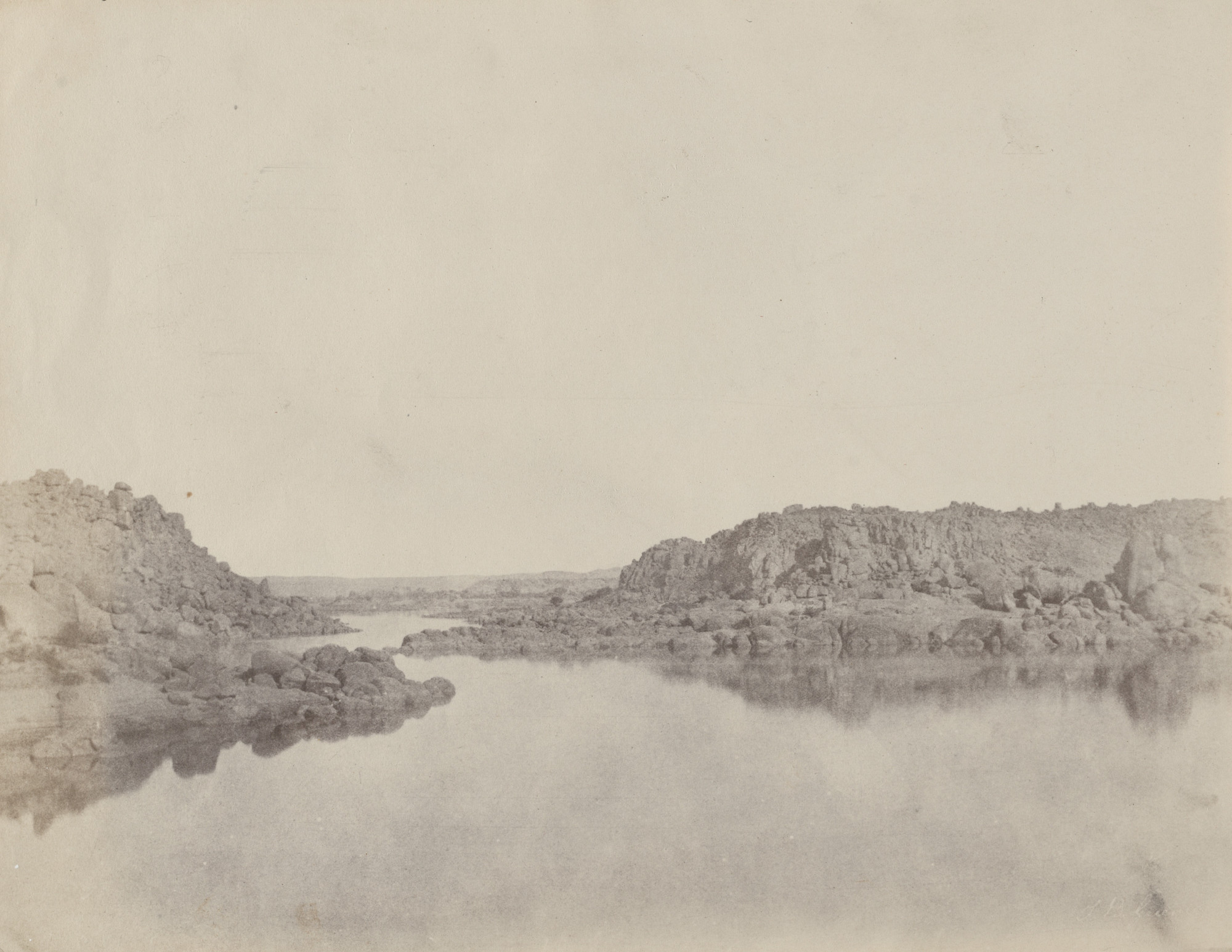 John B. Greene. First Cataract of the Nile near Philas