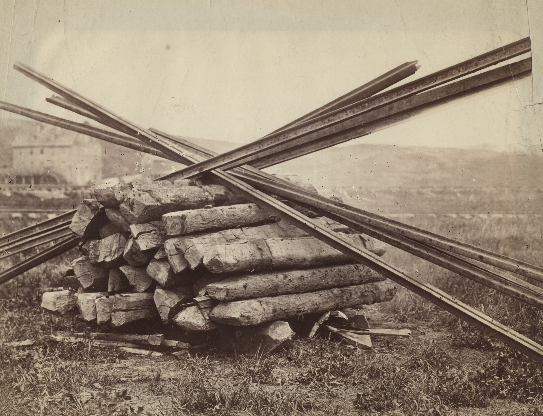 George N. Barnard. Sherman&#39;s Hair-Pins. 1864