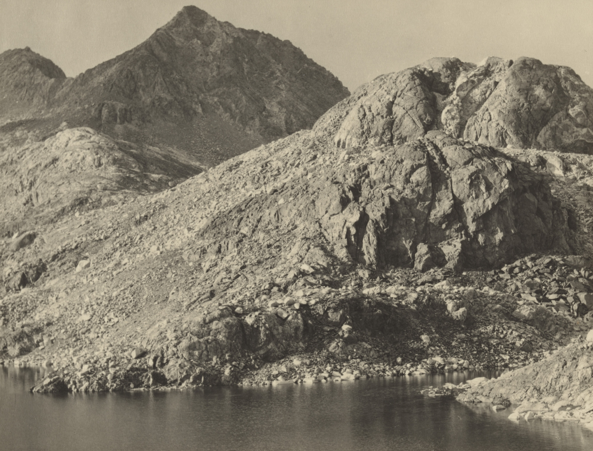 Ansel Adams. Helen Lake