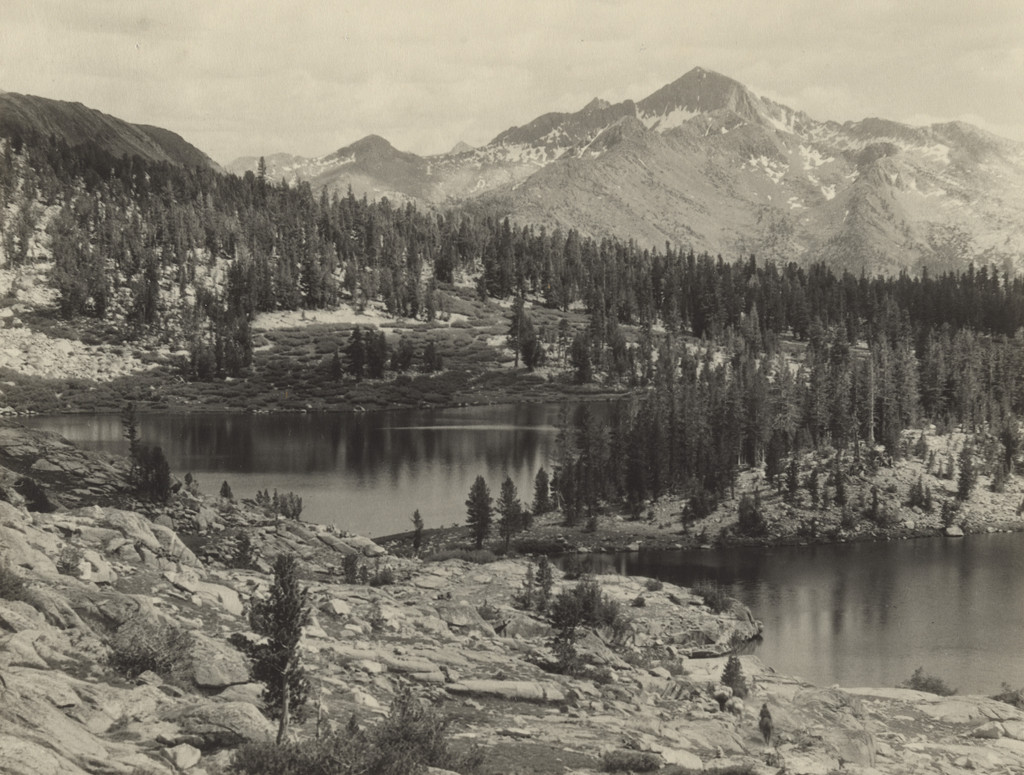 Mount Henry and Sally Keyes Lake from near Heart Lake