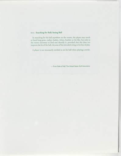 Untitled (page from Sump)