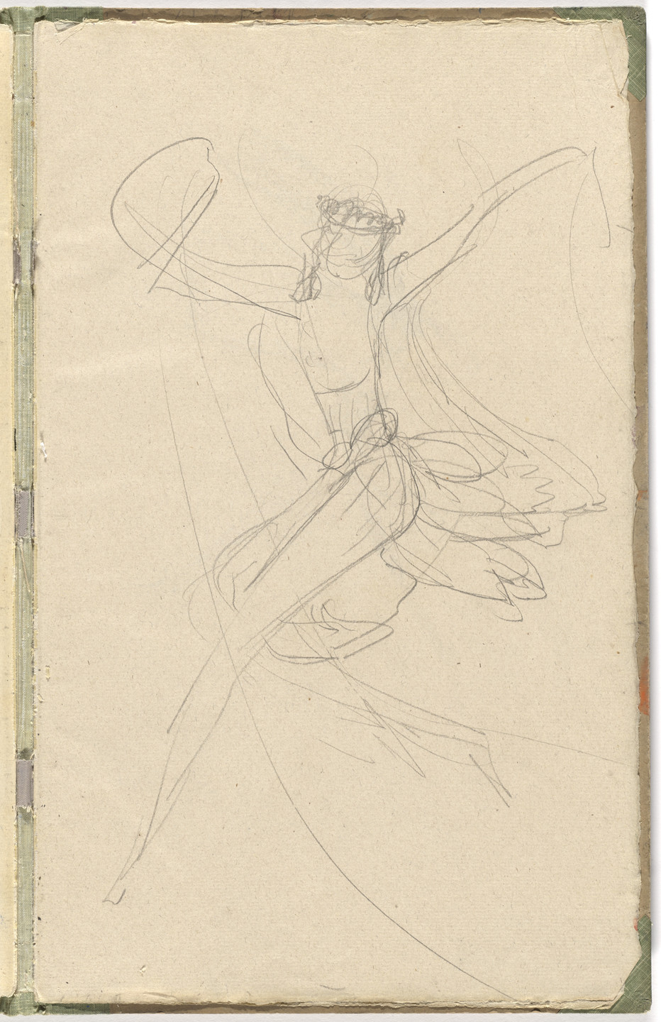 Florine Stettheimer. Costume designs for artist&#39;s ballet Orphée of the Quat-z-arts. c. 1912