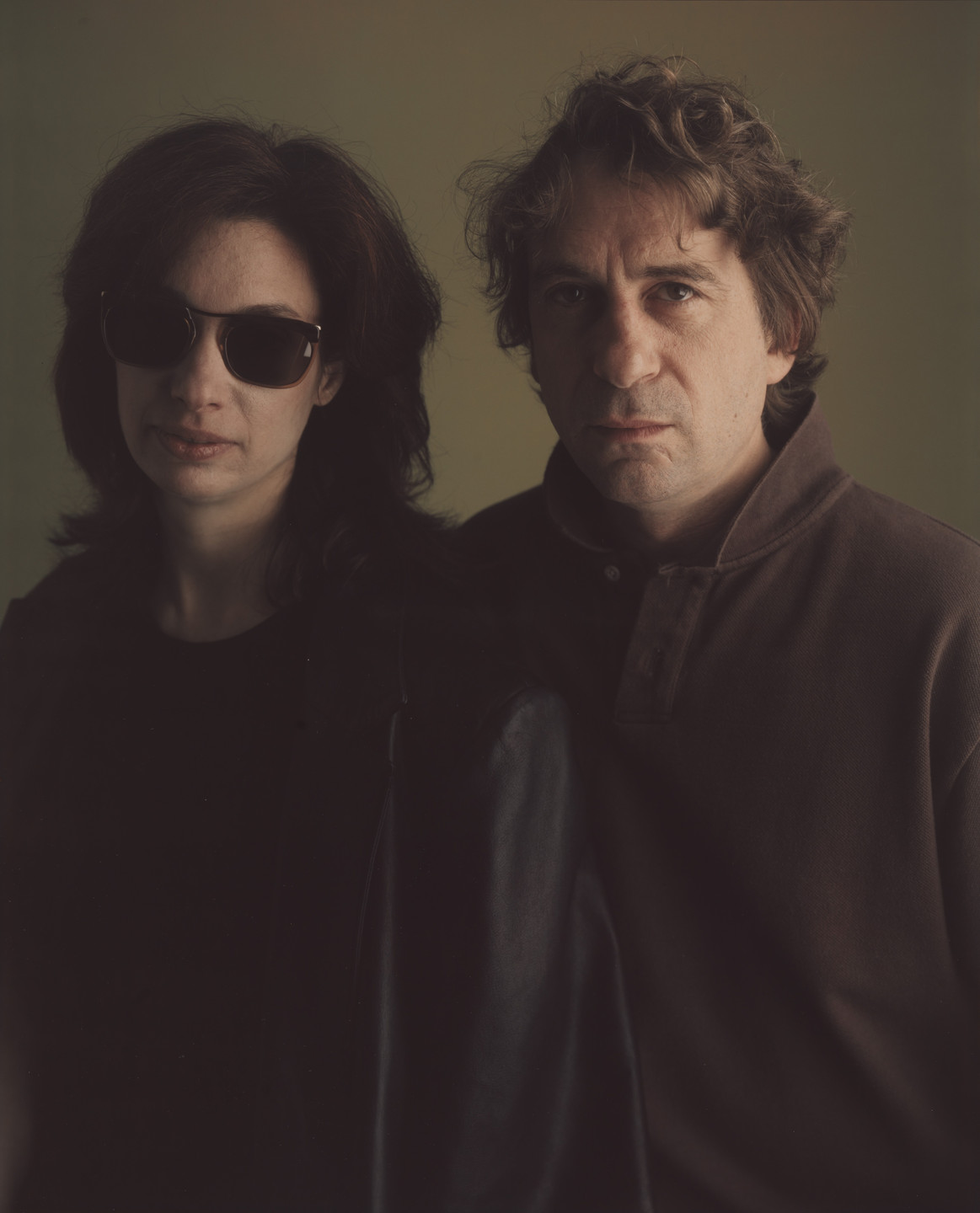 Timothy Greenfield-Sanders. Sherrie Levine and William Wegman. March 1988