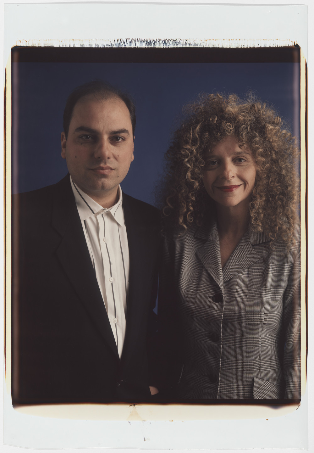 Timothy Greenfield-Sanders. Frank Majore and Barbara Kruger. March 1988