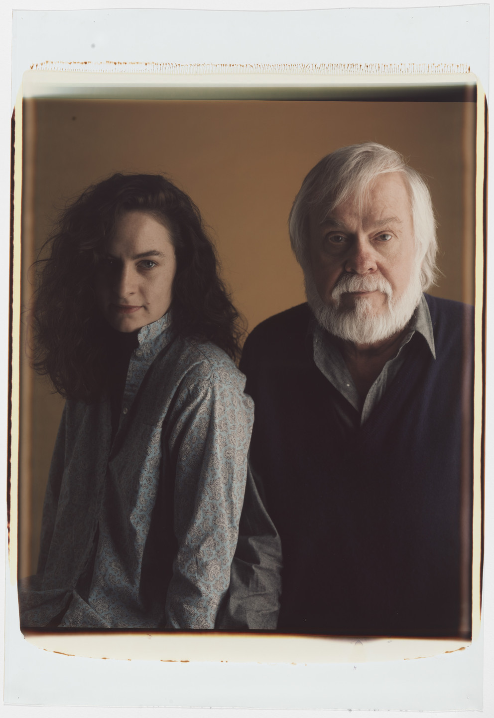Timothy Greenfield-Sanders. Annette Lemieux and John Baldessari. March 1988