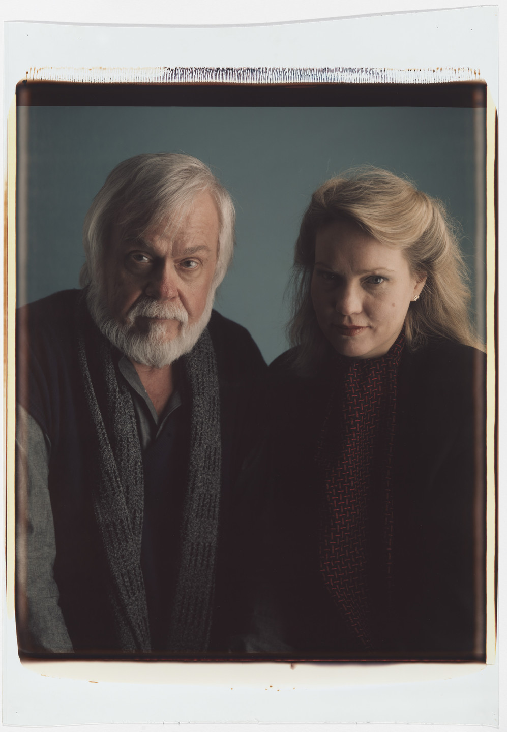 Timothy Greenfield-Sanders. John Baldessari and Sarah Charlesworth. March 1988