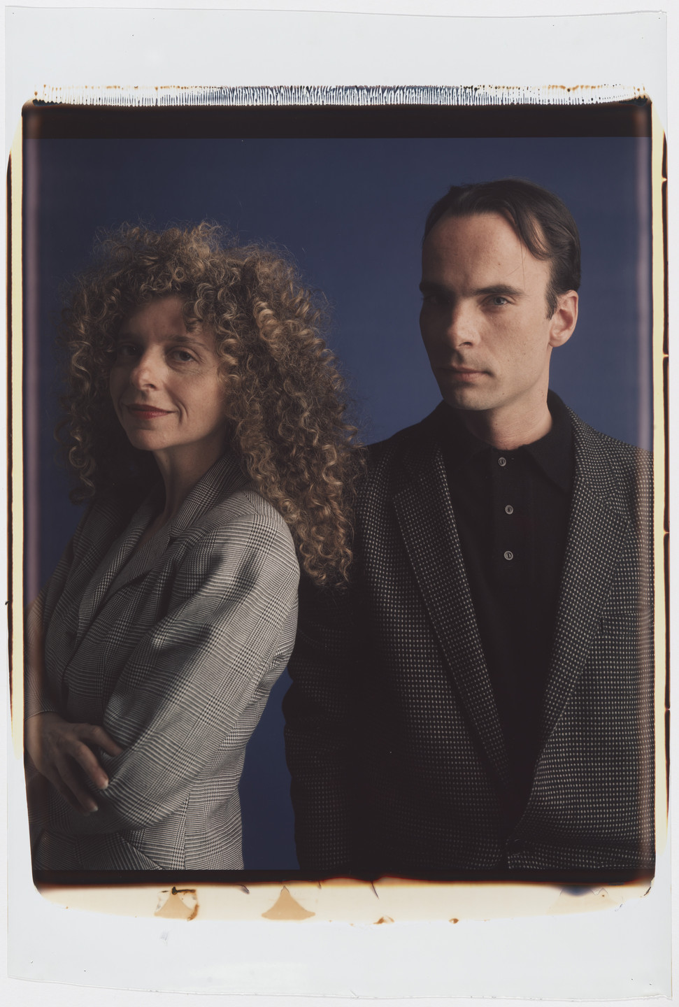 Timothy Greenfield-Sanders. Barbara Kruger and Stephen Frailey. March 1988