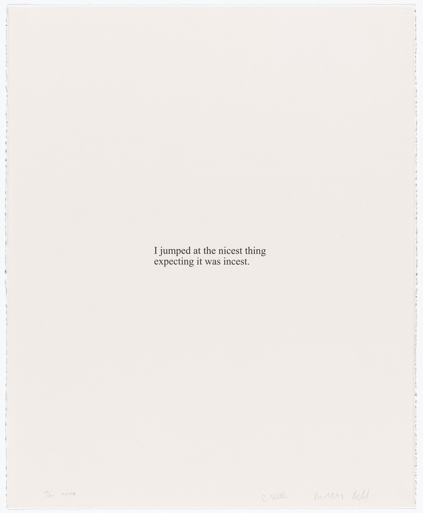 Untitled from Psychopts, Christopher Wool, Richard Hell, 2008