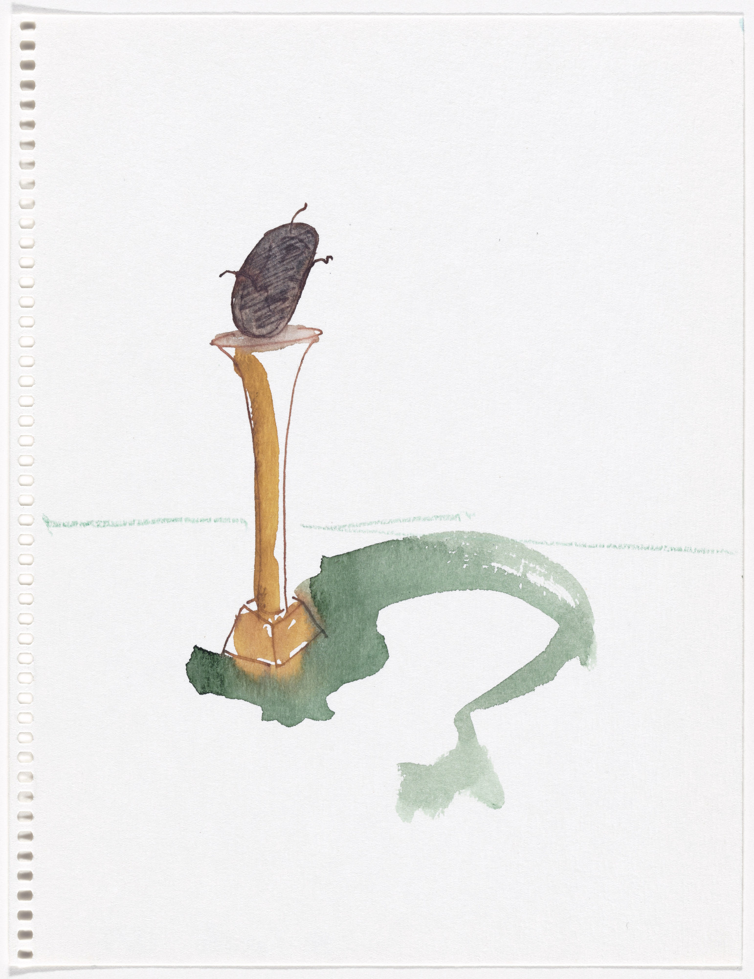Thomas Schütte. Untitled from Aquarellen (Watercolors)