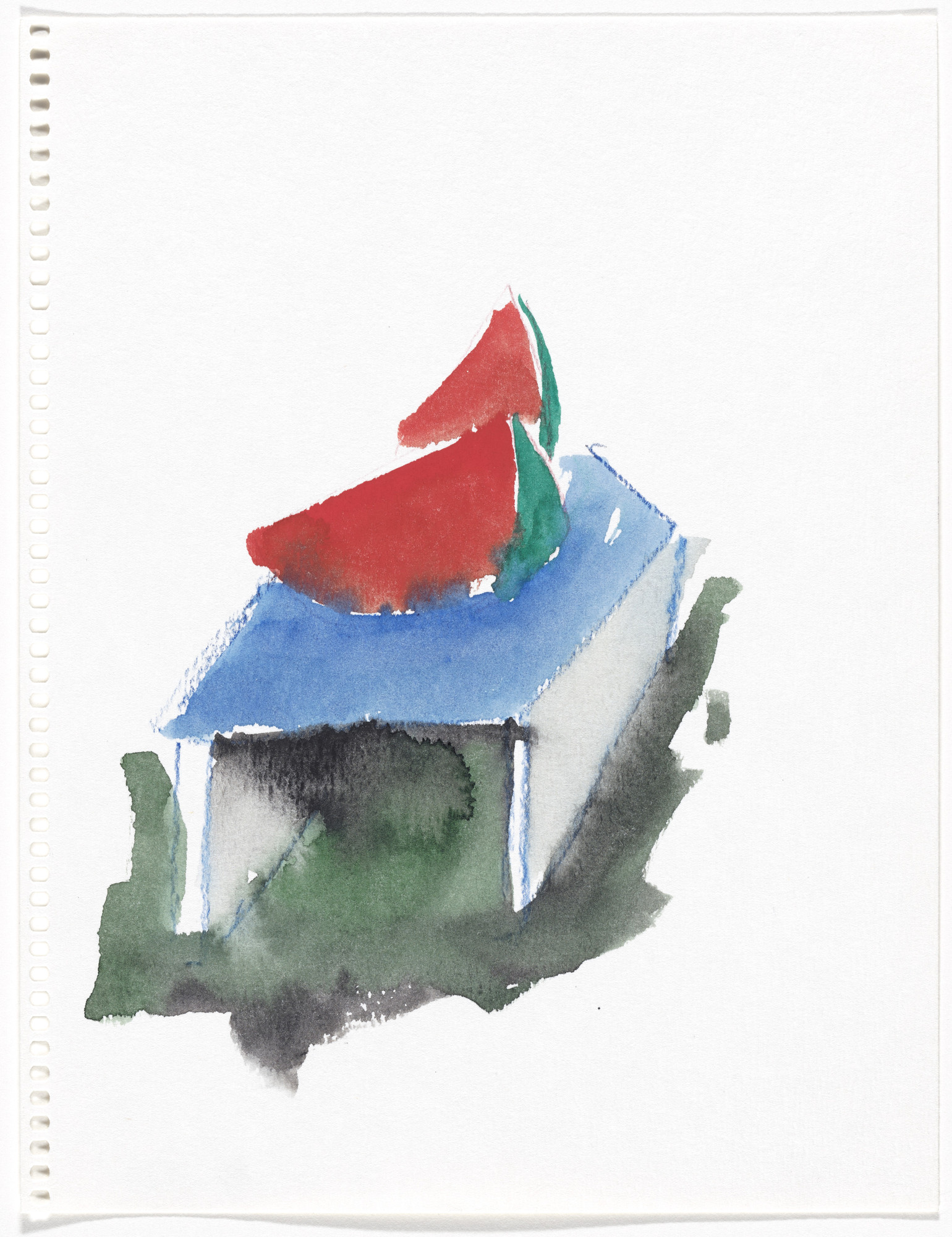Thomas Schütte. Untitled from Aquarellen (Watercolors)