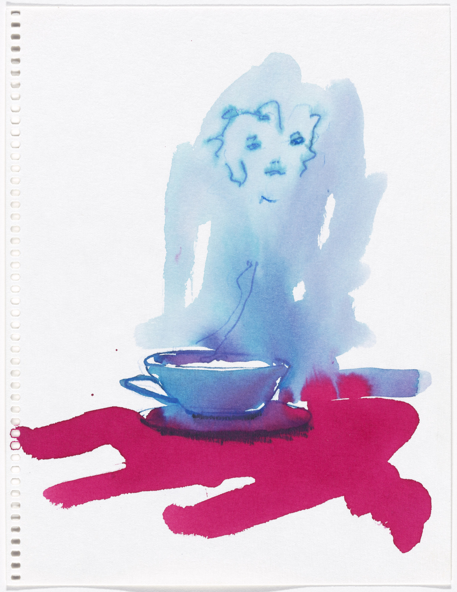 Thomas Schütte. Untitled from Aquarellen (Watercolors)