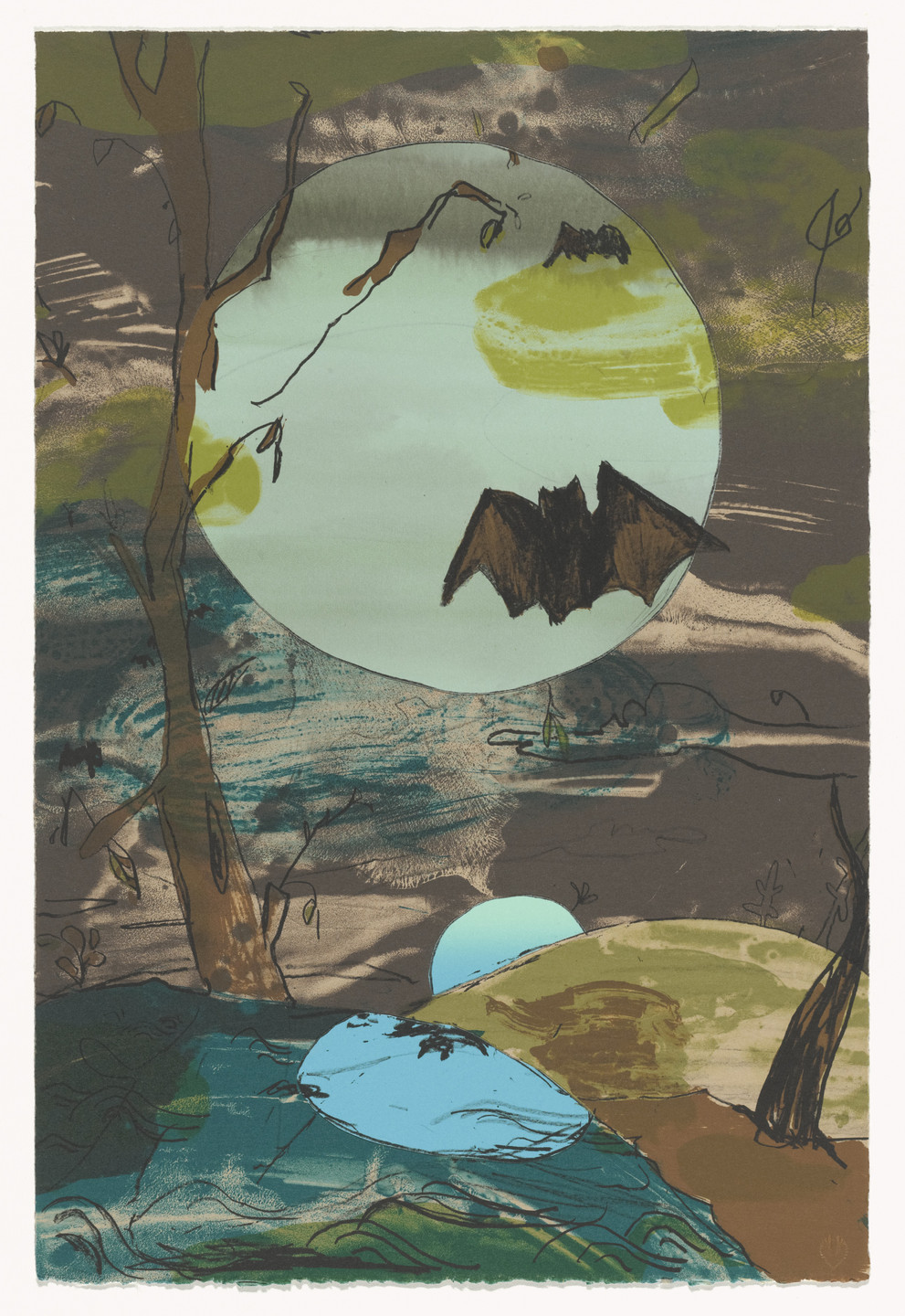 Laura Owens. Untitled (for Parkett no. 65). 2002