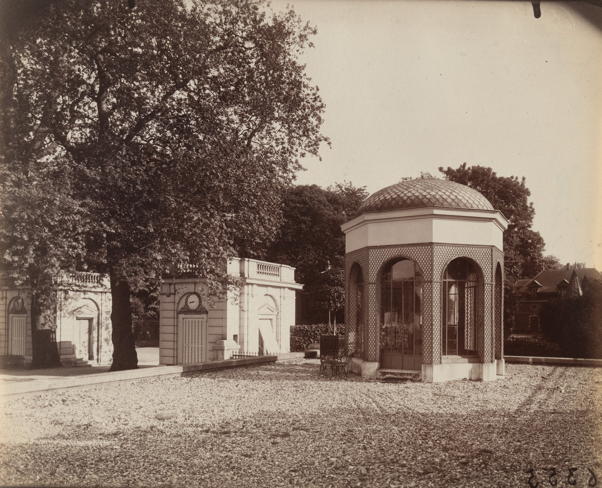 Eugène Atget. Château de Bagatelle