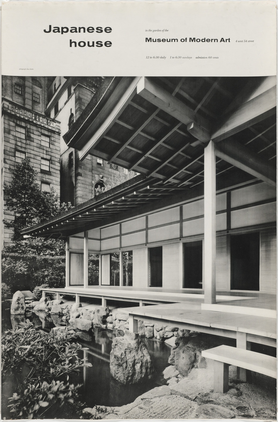 Ezra Stoller Japanese House In The Garden Of The Museum Of Modern Art 1955 Moma Ezra Stoller Japanese House In The Garden Of The Museum Of Modern Art 1955 Moma