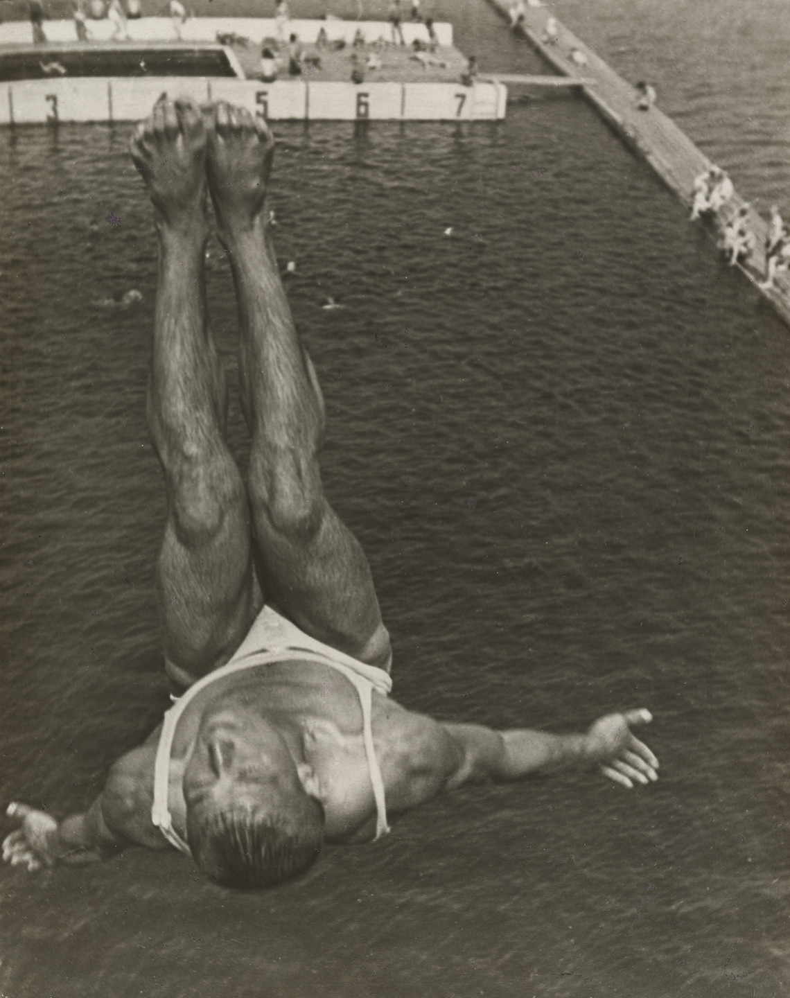 Aleksandr Rodchenko. Dive. 1934