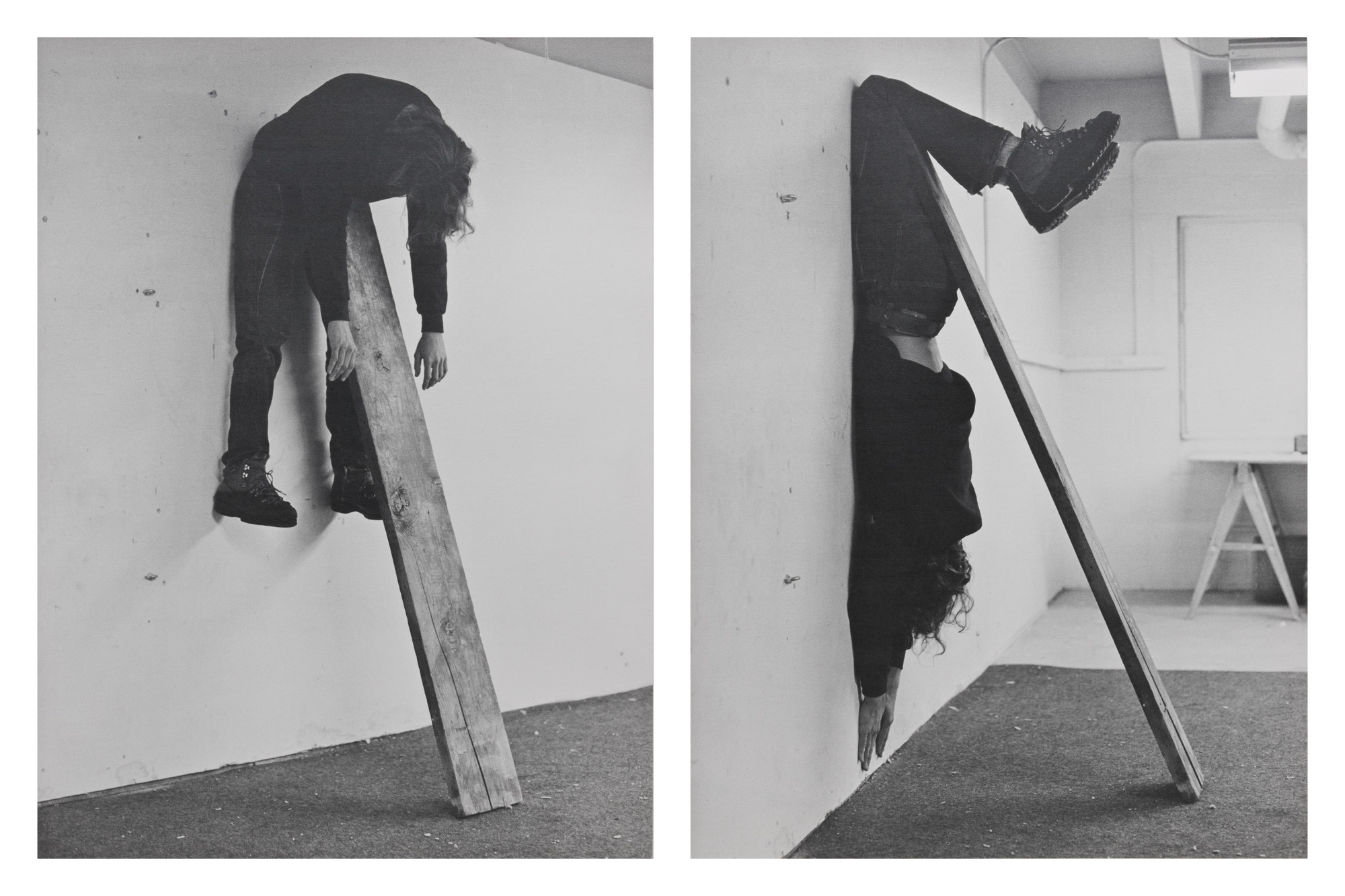 Charles Ray. Plank Piece I and II. 1973