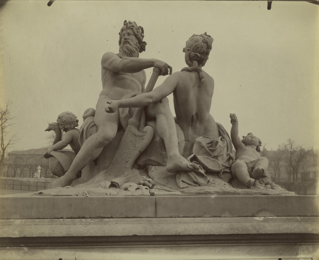 Le Rhone et la Saone / par Coustou / (Tuileries)