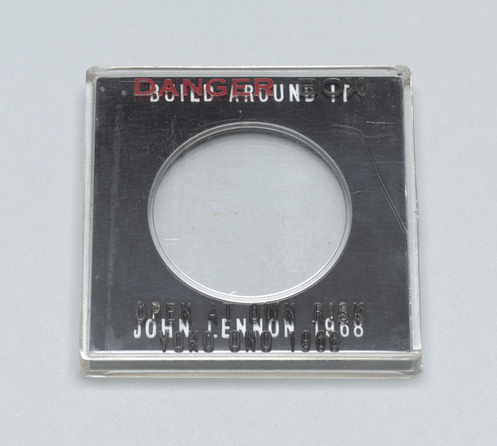 John Lennon, Yoko Ono. Danger Box, Build around it. 1968