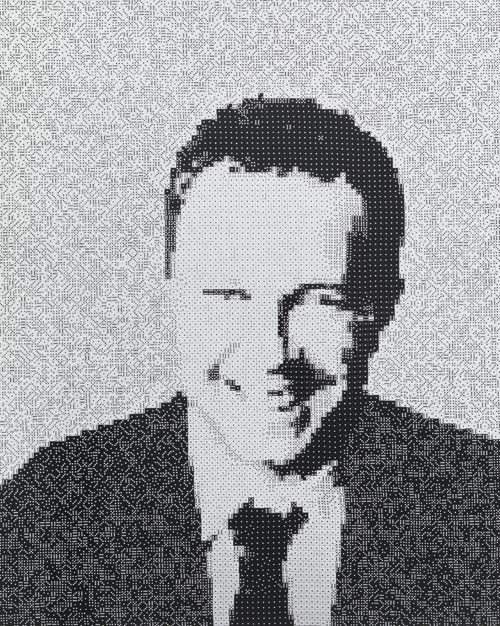 Vik Muniz. Self Portrait (Lucky)