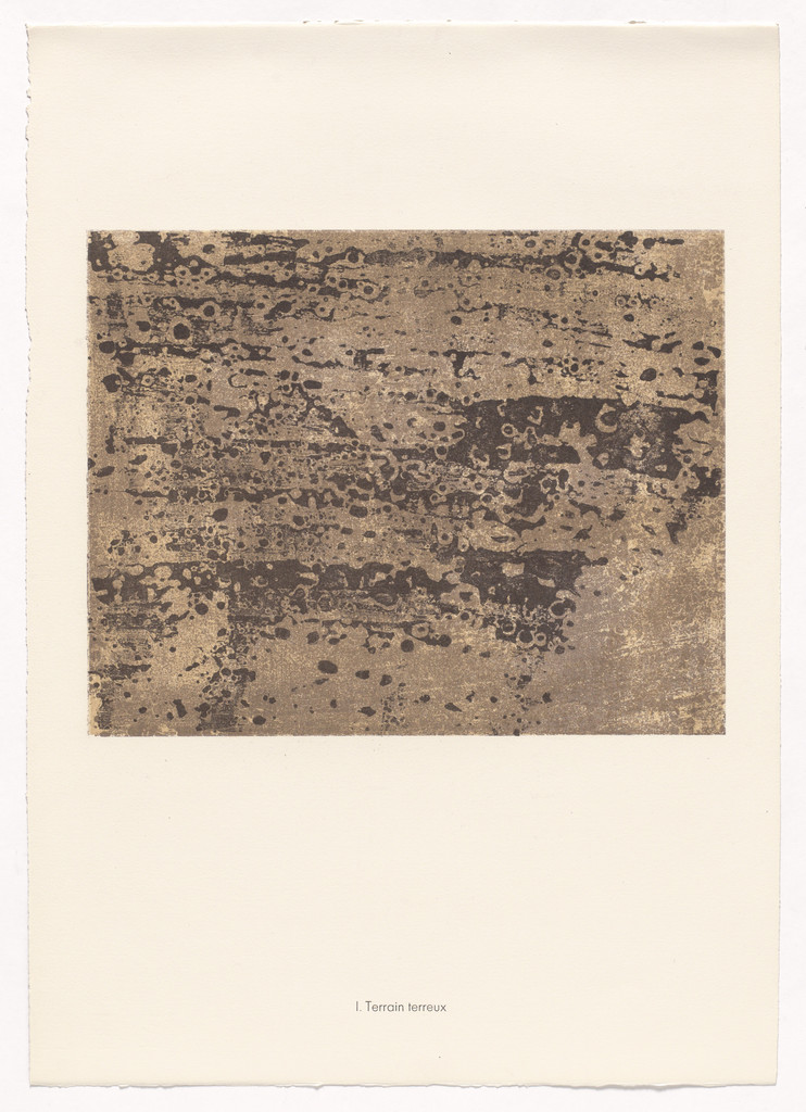 Earthy Terrain (Terrain terreux) from the portfolio The Land Surveyor (L'Arpenteur) from Phenomena (Les Phénomènes)