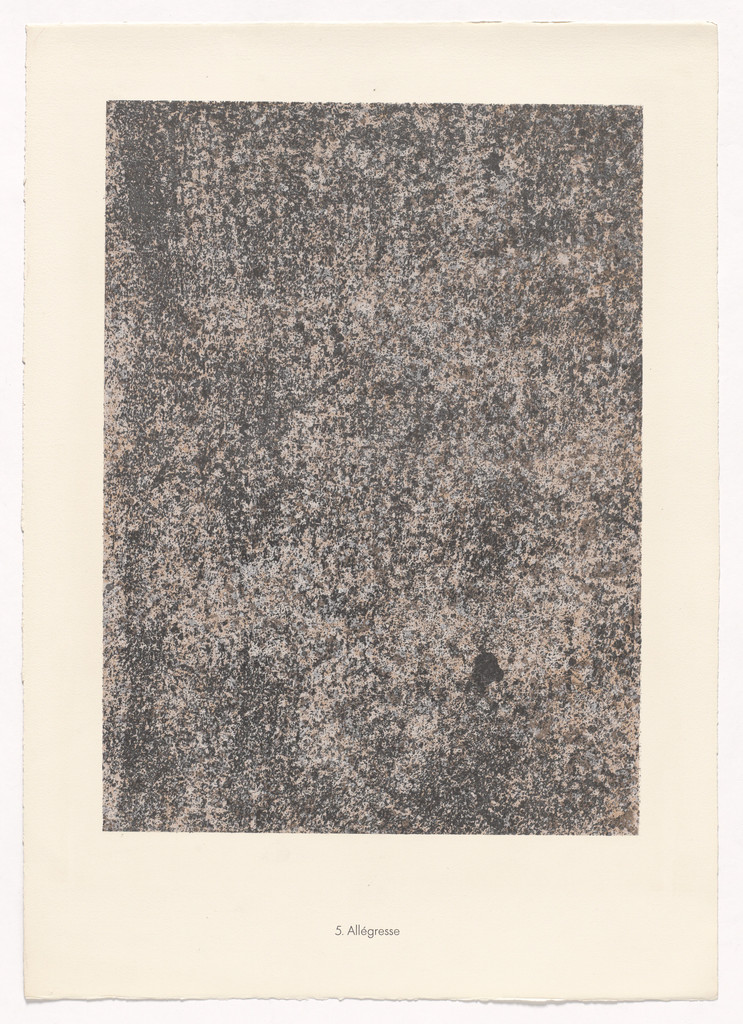 Liveliness (Allégresse) from the portfolio The Land Surveyor (L'Arpenteur) from Phenomena (Les Phénomènes)