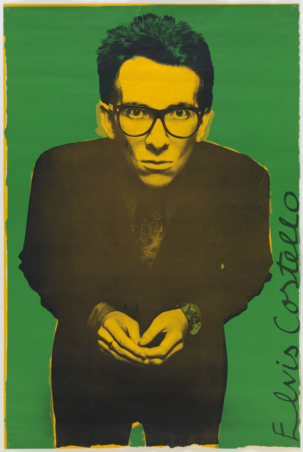 Barney Bubbles (Colin Fulcher), Chris Gabrin. Elvis Costello, Stiff Records. 1977