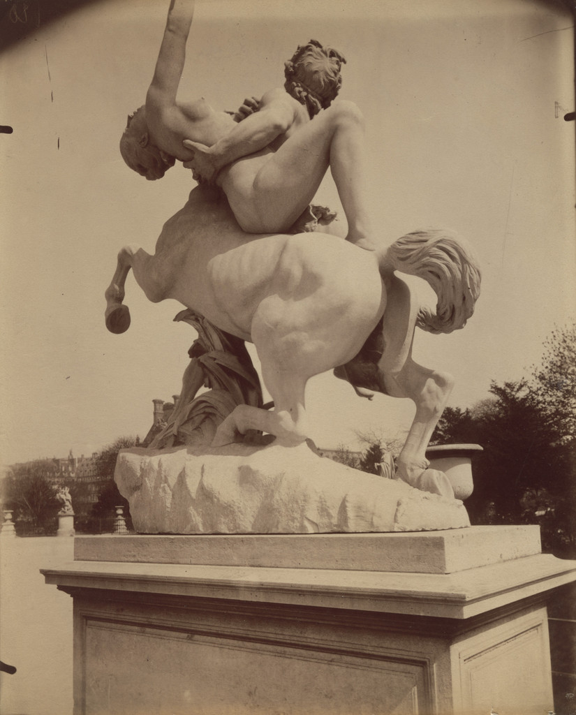 Tuileries - Enlevement de /  Deianire par / Marqueste
