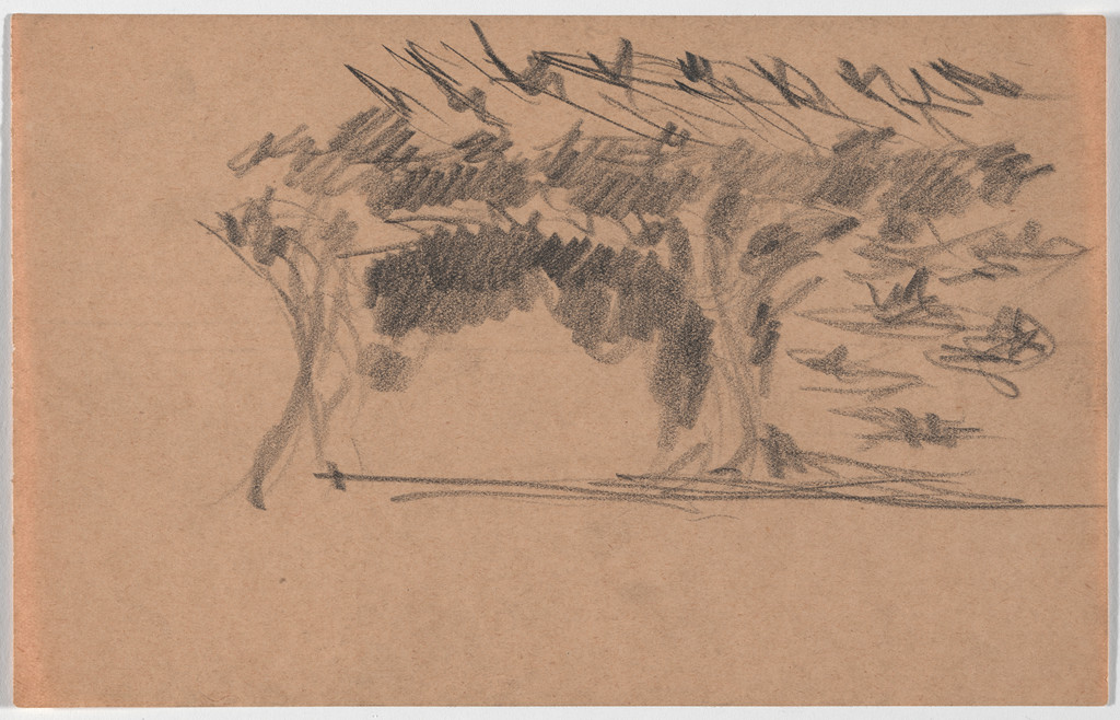 Unidentified interior sketch