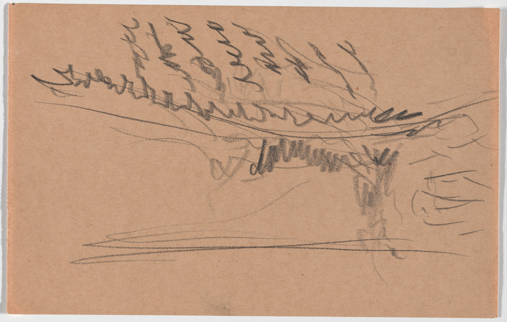 Unidentified interior sketch