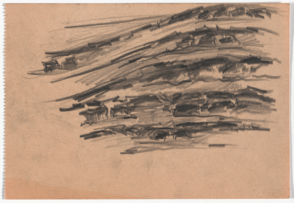 Unidentified façade sketch