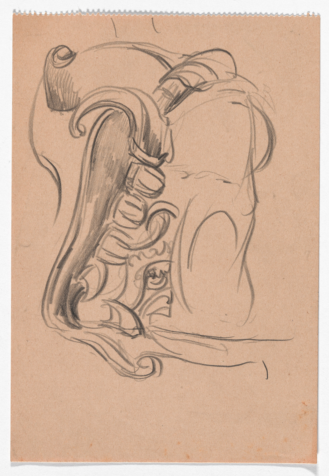 Hans Poelzig. Preliminary costume design for "A Midsummer Night's Dream" at the Heidelberg Festival