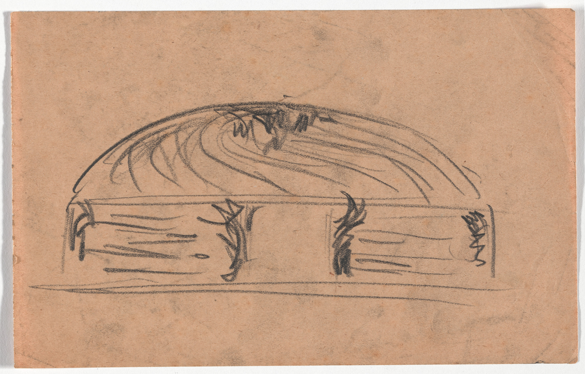 Hans Poelzig. Mozarttheater project, Dresden, Germany. 1919-1923