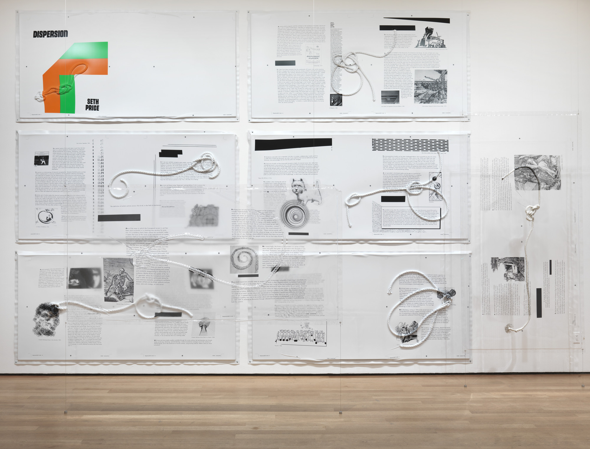 Seth Price. Essay with Knots. 2008 | MoMA