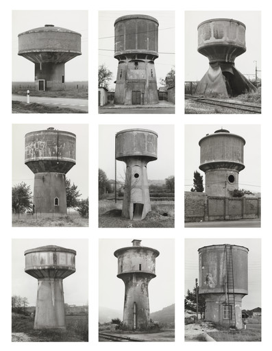 Bernd Becher, Hilla Becher. Water Towers. 1988 | MoMA