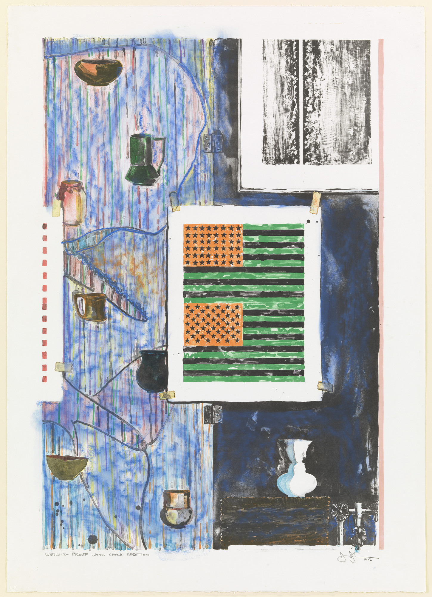 Jasper Johns. Ventriloquist