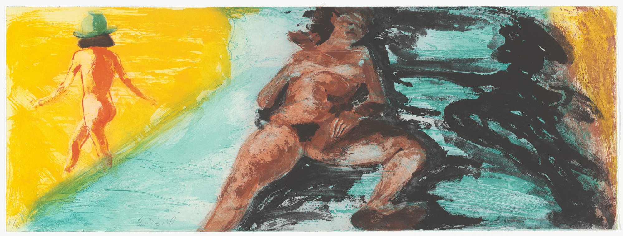 Eric Fischl. Untitled from Floating Islands. 1985