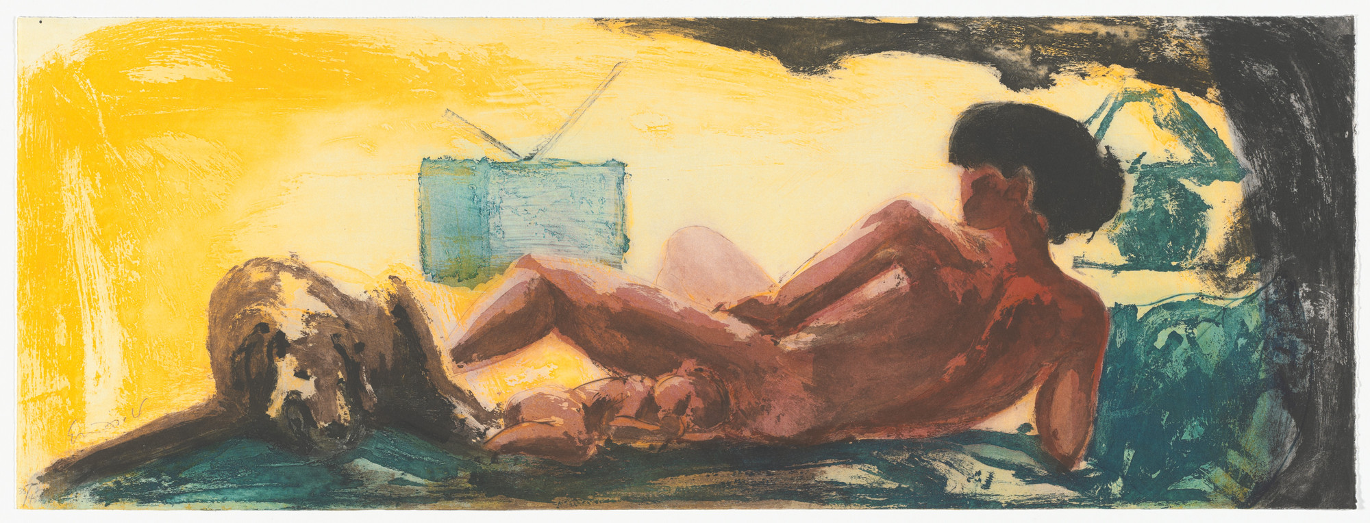 Eric Fischl. Untitled from Floating Islands. 1985