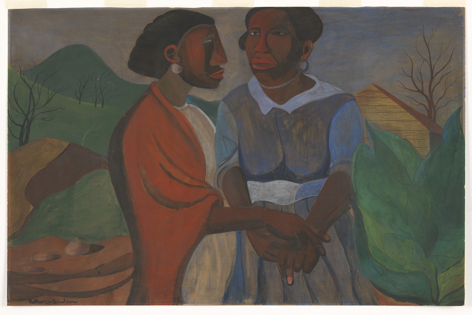 Romare Bearden. The Visitation. 1941