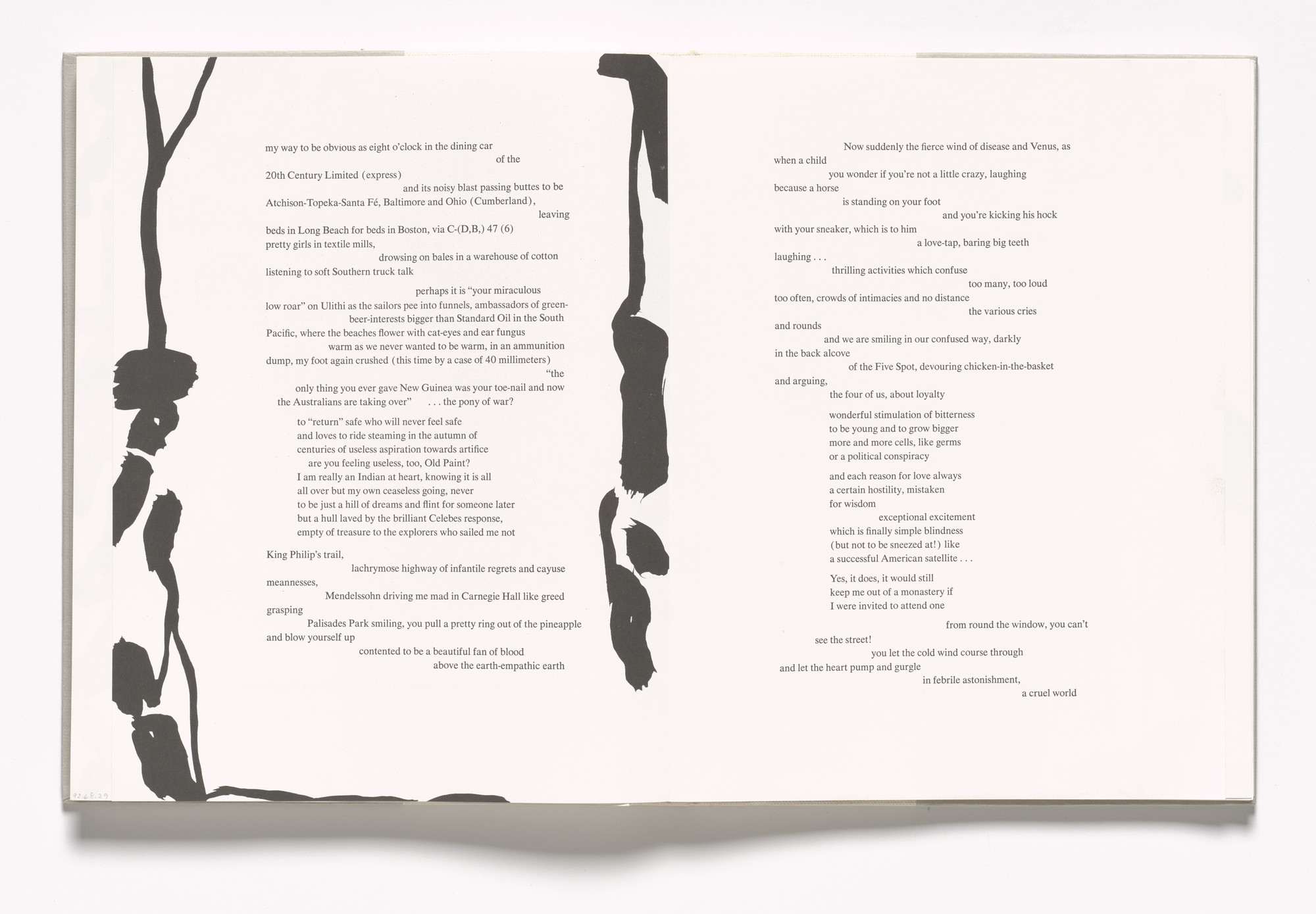 Philip Guston. In-text plate (folio 73 verso) from In Memory of My Feelings