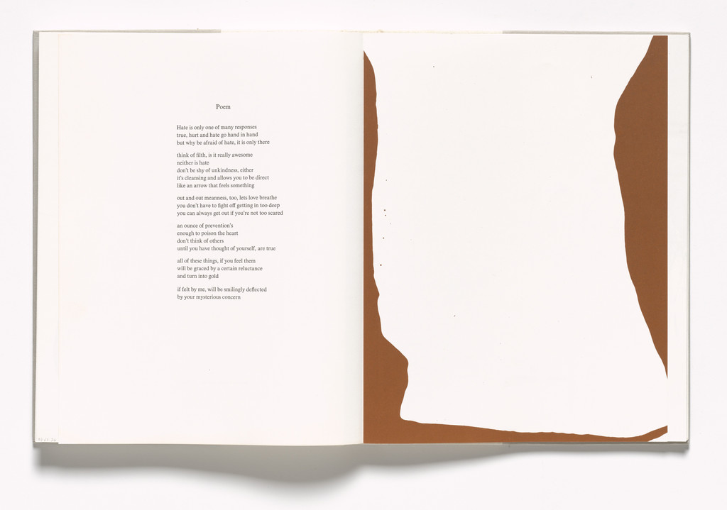 In-text plate (folio 88 recto) from In Memory of My Feelings by Helen Frankenthaler