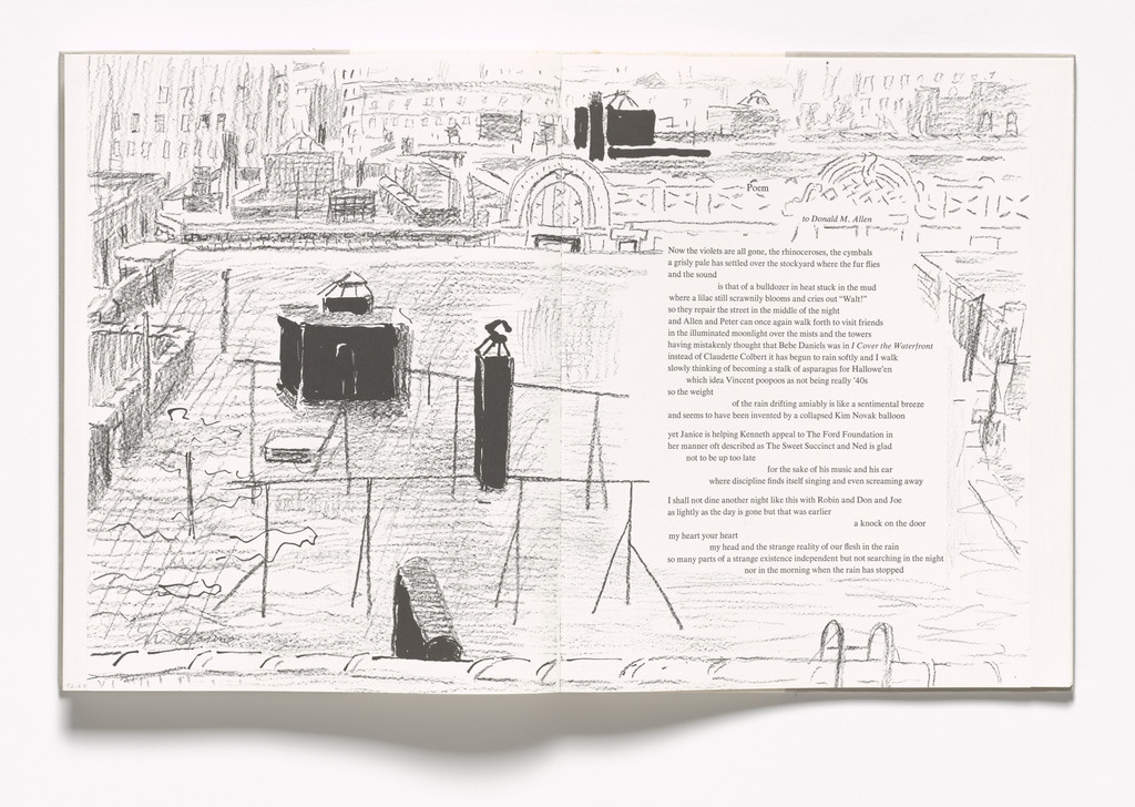 In-text plate (folios 95 verso and 96 recto) from In Memory of My Feelings