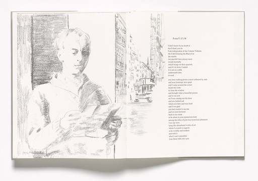 In-text plate (folios 97 verso and 98 recto) from In Memory of My Feelings