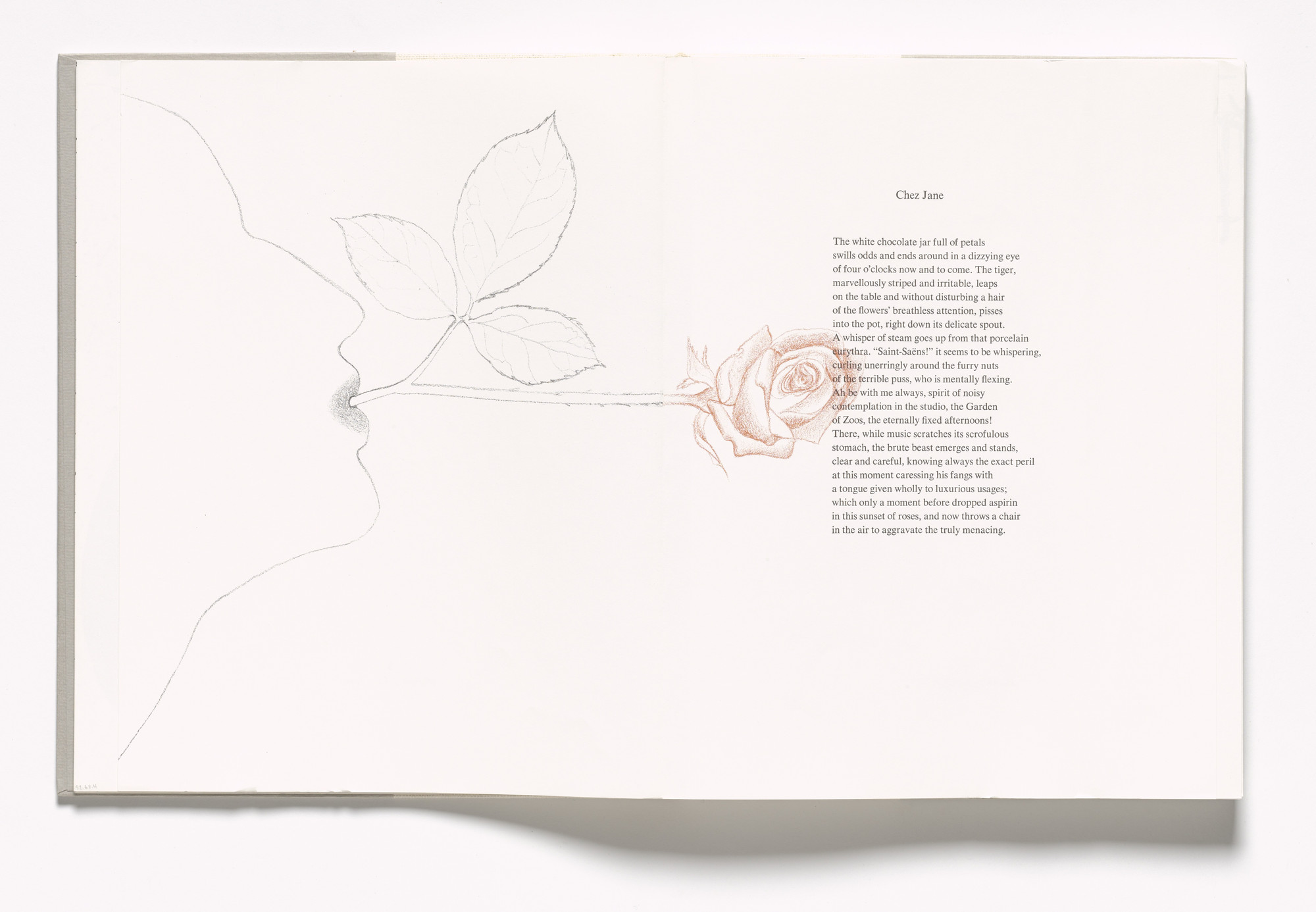 Marisol (Marisol Escobar). In-text plate (folios 15 verso and 16 recto) from In Memory of My Feelings