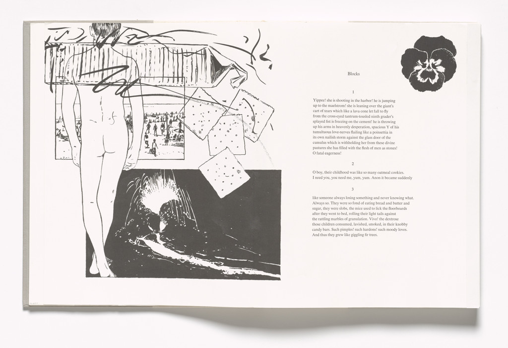 In-text plate (folios 17 verso and 18 recto) from In Memory of My Feelings