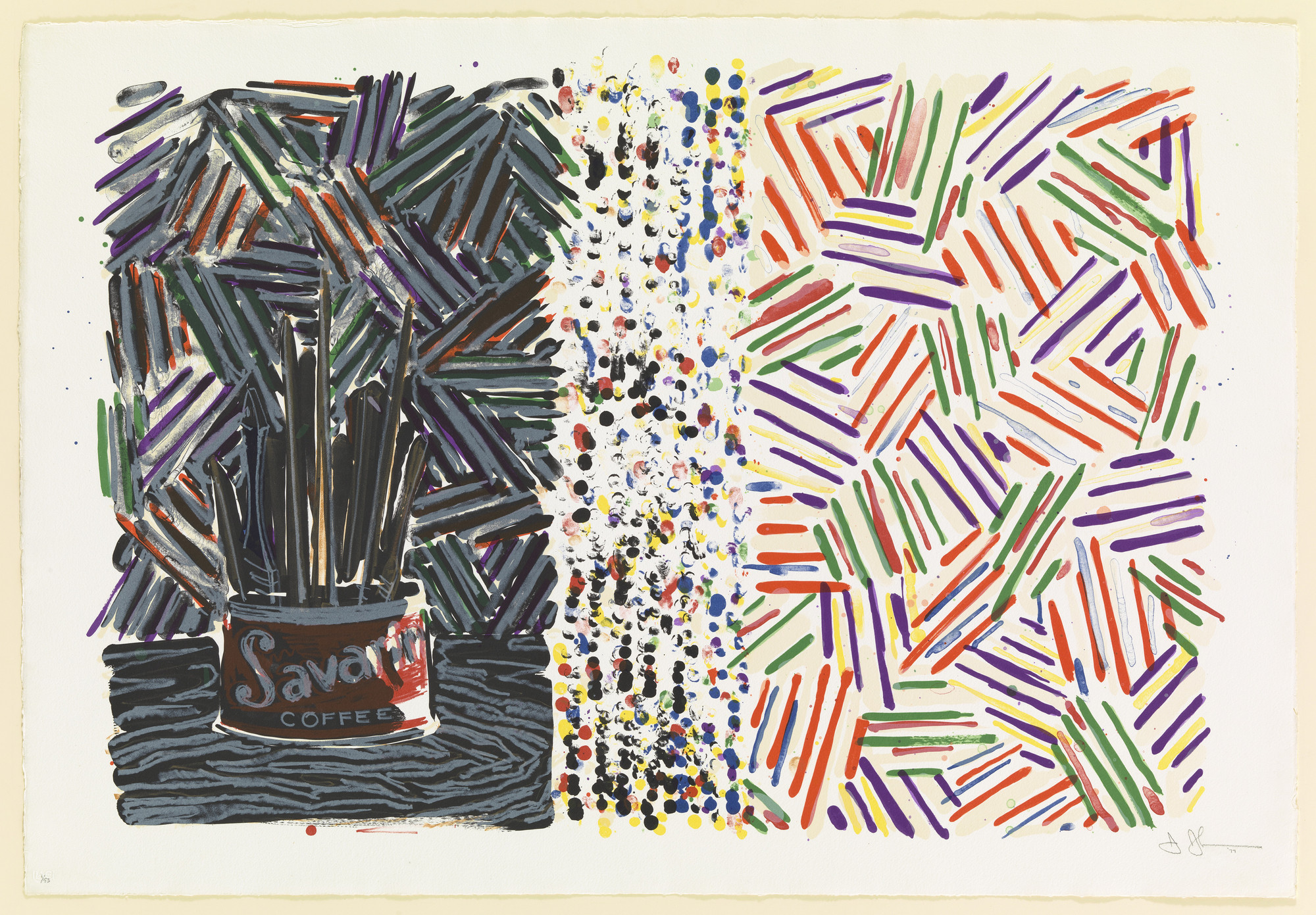 Jasper Johns. Untitled. 1977